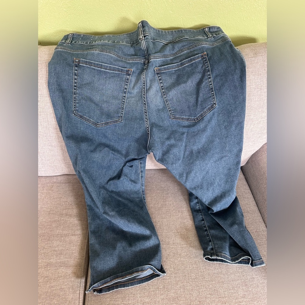 Classic Blue Women's Capris - Picture 3 of 3